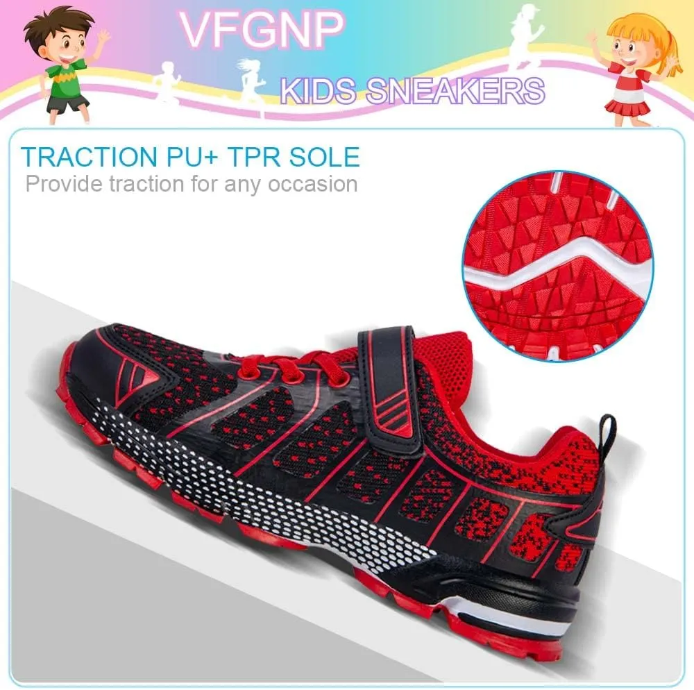 Sneakers for Boys and Girls, Kids Tennis Running Shoes, Lightweight Breathable Sport Athletic Shoe