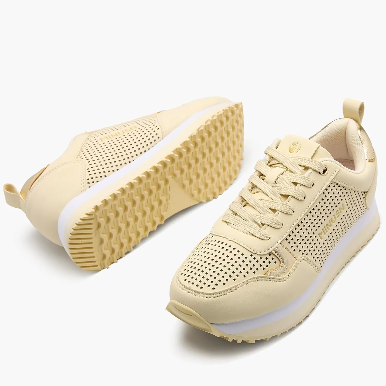 Sneakers for Women Thick Casual Walking Shoes Platform Breathable Tennis Shoes Chunky Sneaker Comfortable Heighten Stylish