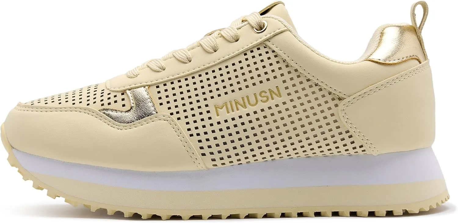 Sneakers for Women Thick Casual Walking Shoes Platform Breathable Tennis Shoes Chunky Sneaker Comfortable Heighten Stylish