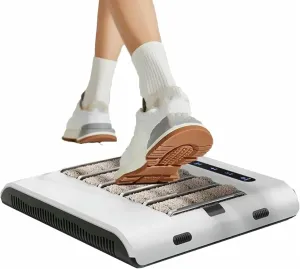 Sole Cleaning Machine, Fully Automatic Shoe Sole Cleaning Machine, Automatic Induction Shoe Polisher, 260RPM Rechargeable, 1000PA Suction Quick Wipe in 5s, for Home, Office
