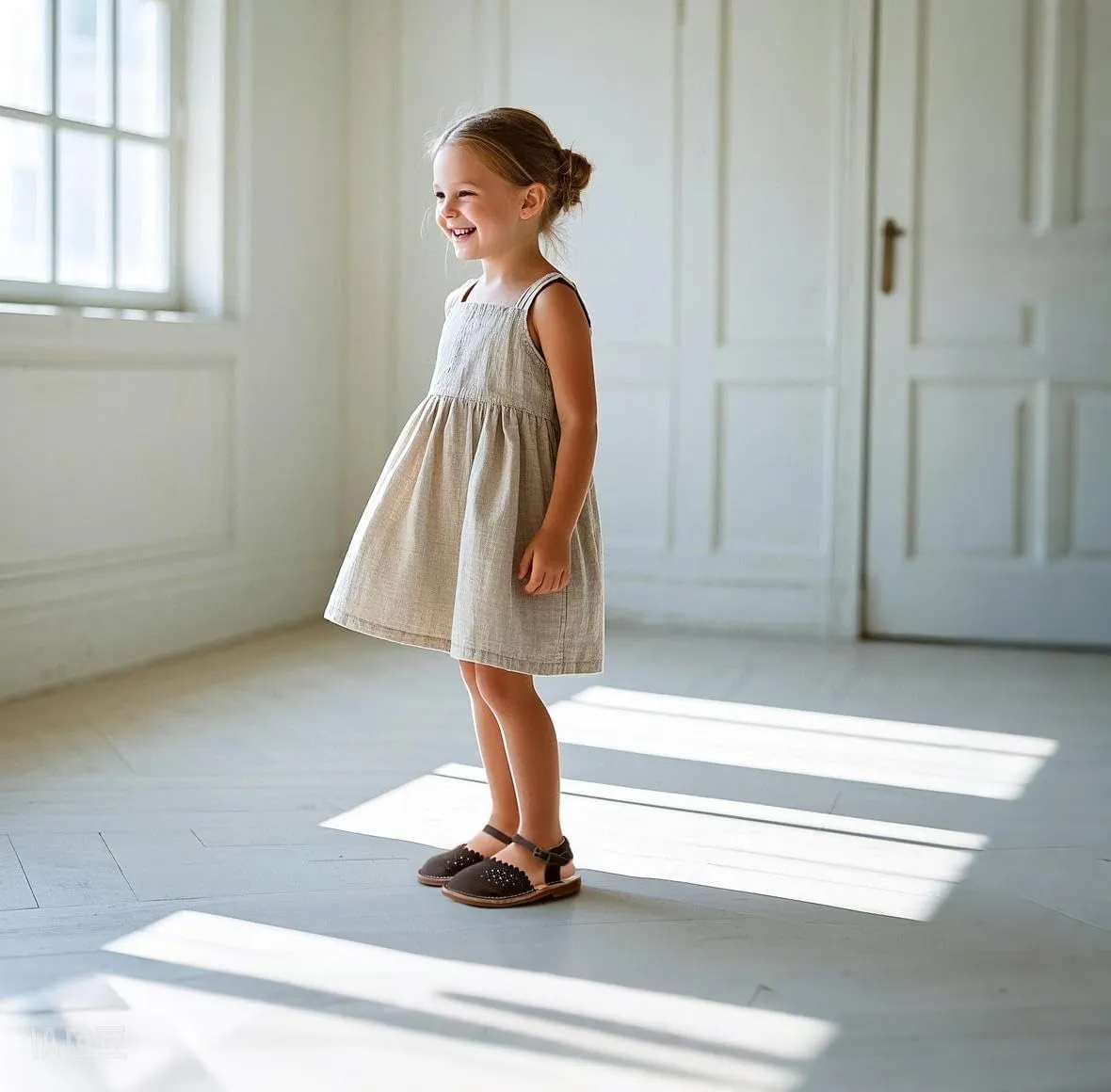 THEE BRON Girls Sandals Toddler Summer Dress Shoes