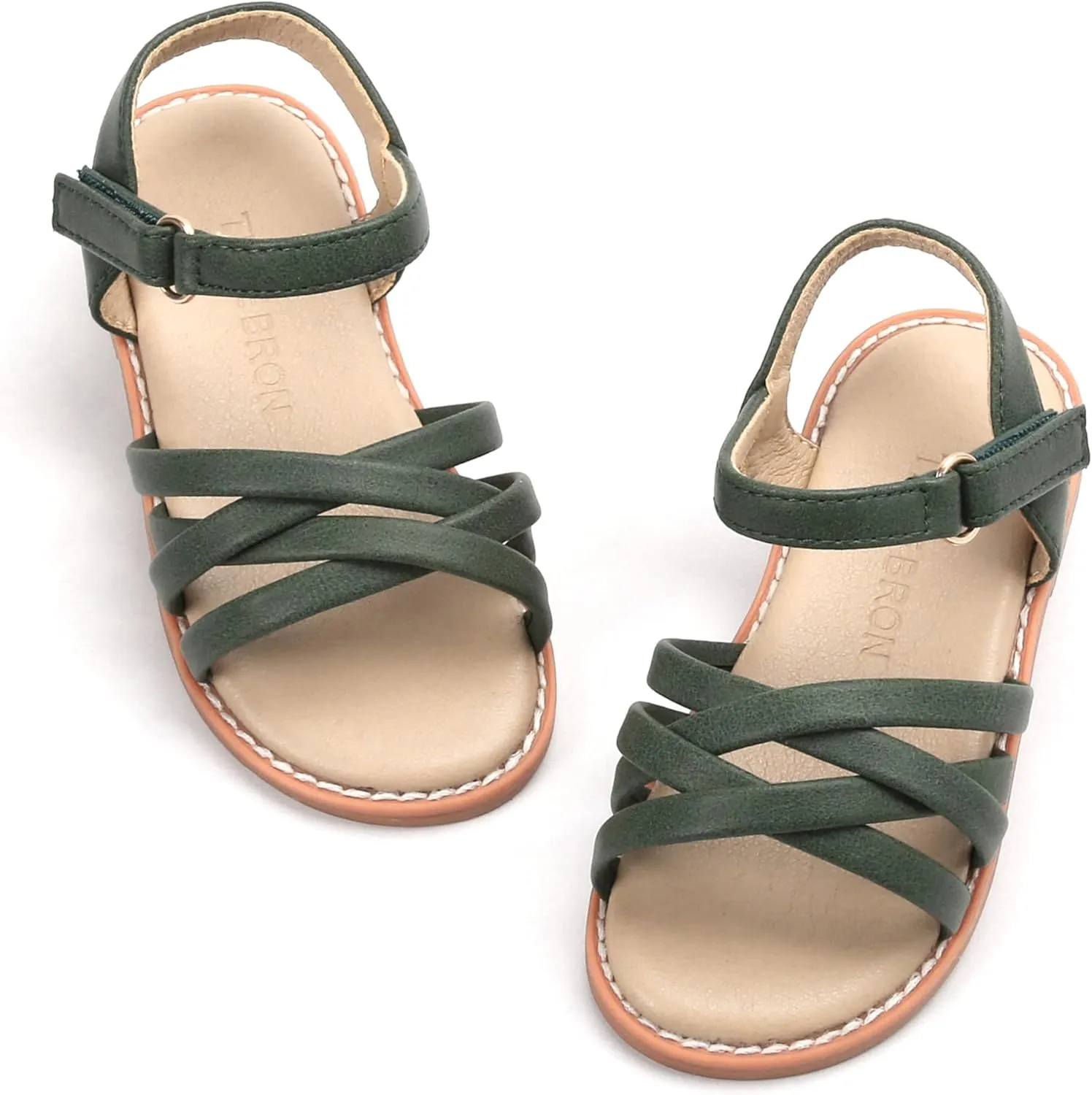 THEE BRON Toddler Girl Dress Sandals Sandalias para Nias