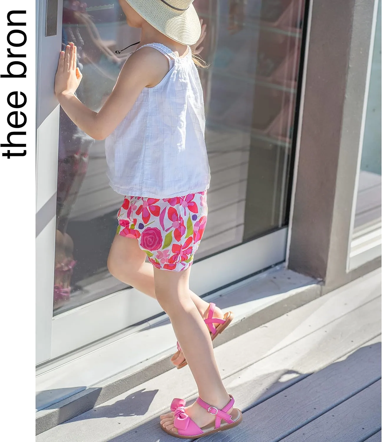 THEE BRON Toddler Girl Dress Sandals Sandalias para Nias
