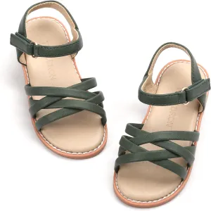 THEE BRON Toddler Girl Dress Sandals Sandalias para Nias