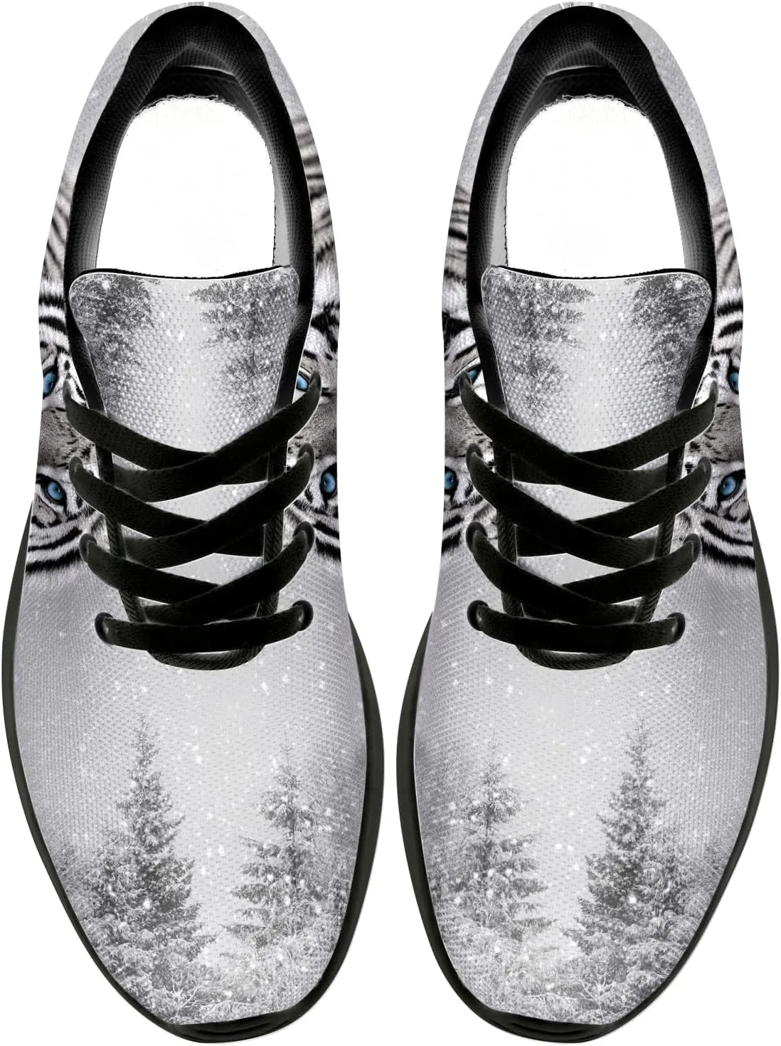 Tiger Print Shoes for Women Men Running Shoes Fashion Sneakers Gifts for Men Women