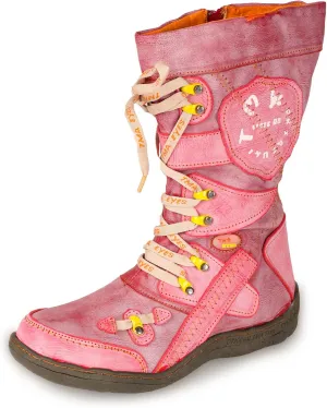 TMA EYES Women's Faux Fur-Lined Mid-calf Winter Boots