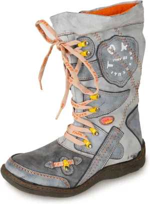 TMA EYES Women's Faux Fur-Lined Mid-calf Winter Boots