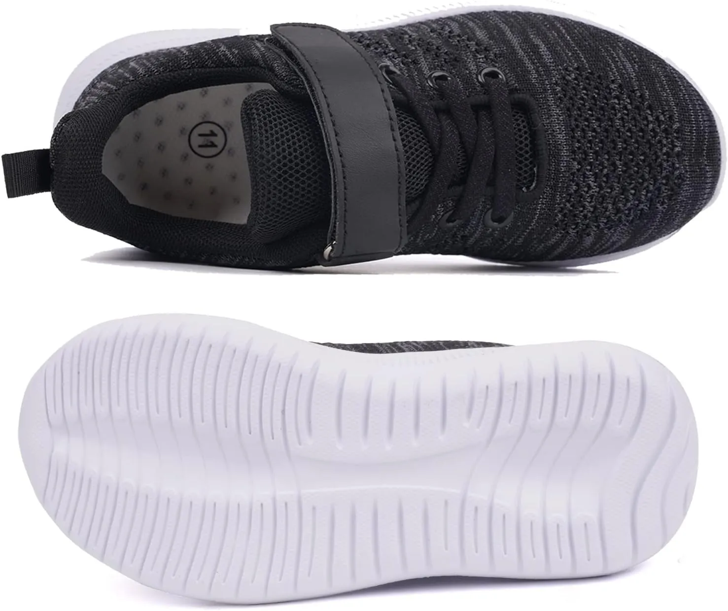 Toandon Girls Boys Kids Lightwight Breathable Athletic Sport Sneakers