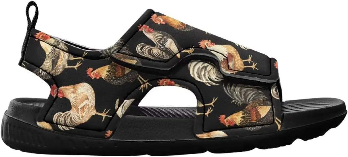 Toddler Boy Sandals Funny Summer Shoes for Kids Slip On Sandals