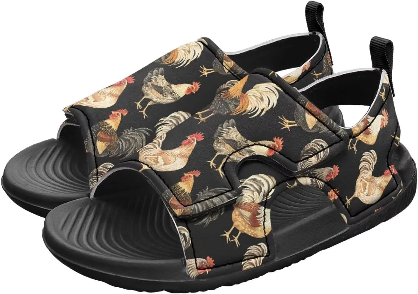 Toddler Boy Sandals Funny Summer Shoes for Kids Slip On Sandals