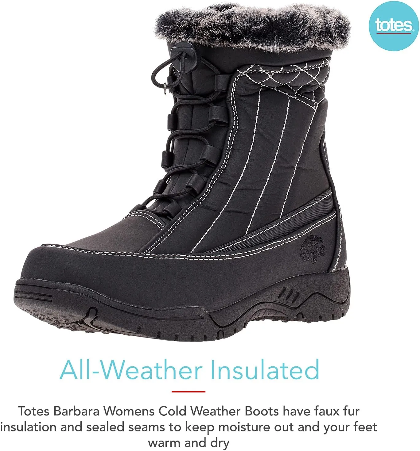 totes Women's Barbara Snow Boot