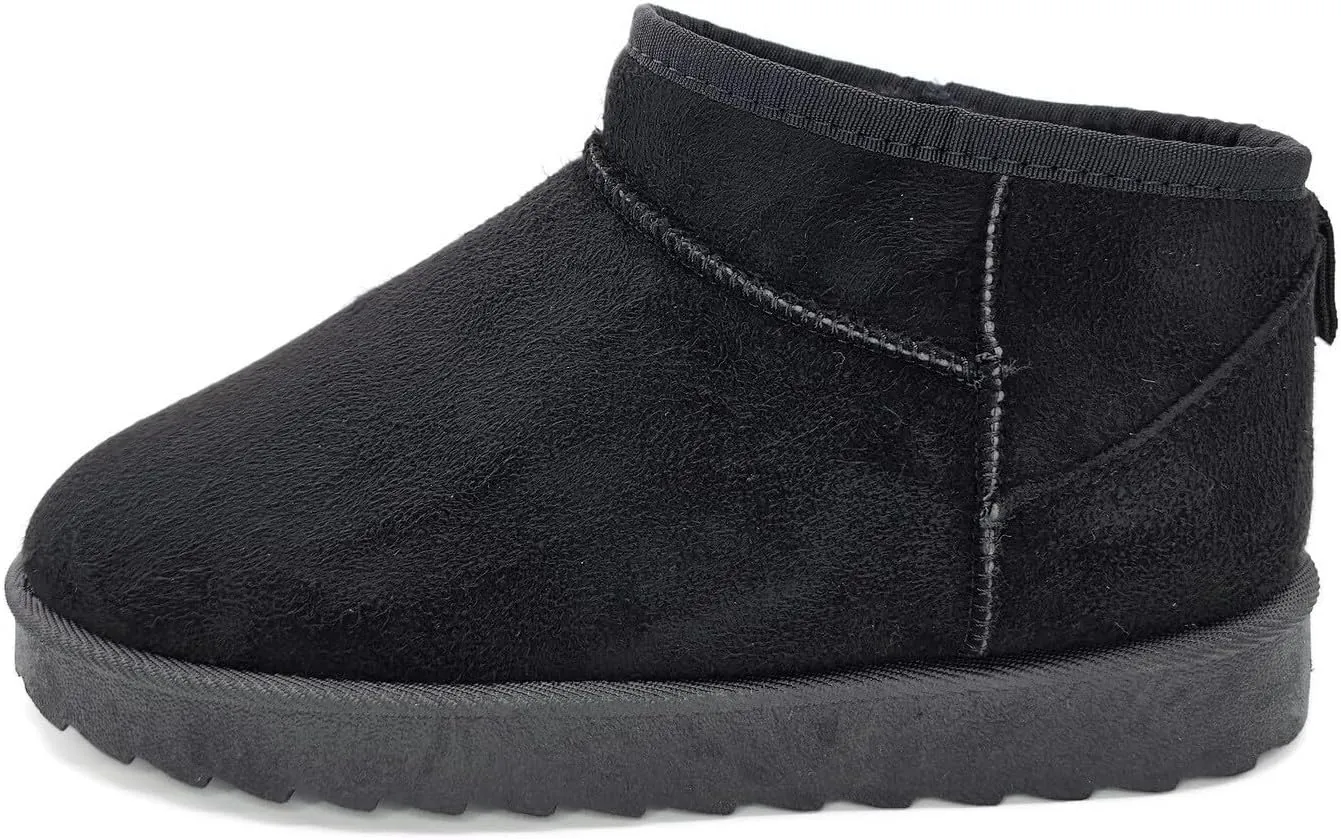 TruFox Kids Boys & Girls Mini Low Ankle Boot Soft Fur Lined Warm