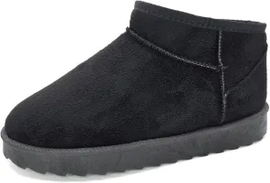 TruFox Kids Boys & Girls Mini Low Ankle Boot Soft Fur Lined Warm