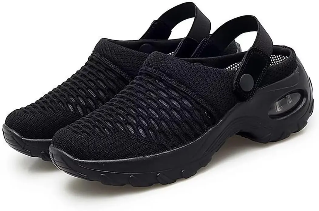 Unisex-Adult Air Cushion Support Orthopedic Clogs Reduce Back and Knee Stress All Terrain Clogs Road Shoes Walking Slippers Sandals