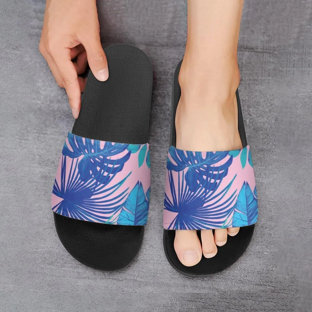 Unisex Slides for Women Men, Comfortable Slippers Slides, Non-slip Shower Shoes House Fashion Thick for Indoor & Outdoor（23060605）