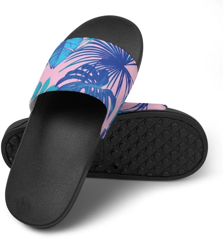 Unisex Slides for Women Men, Comfortable Slippers Slides, Non-slip Shower Shoes House Fashion Thick for Indoor & Outdoor（23060605）