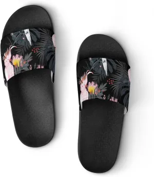 Unisex Slides for Women Men, Comfortable Slippers Slides, Non-slip Shower Shoes House Fashion Thick for Indoor & Outdoor（23062604）