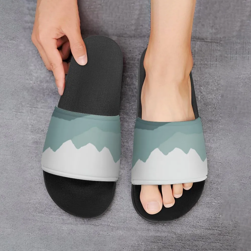 Unisex Slides for Women Men, Comfortable Slippers Slides, Non-slip Shower Shoes House Fashion Thick for Indoor & Outdoor（23062605）