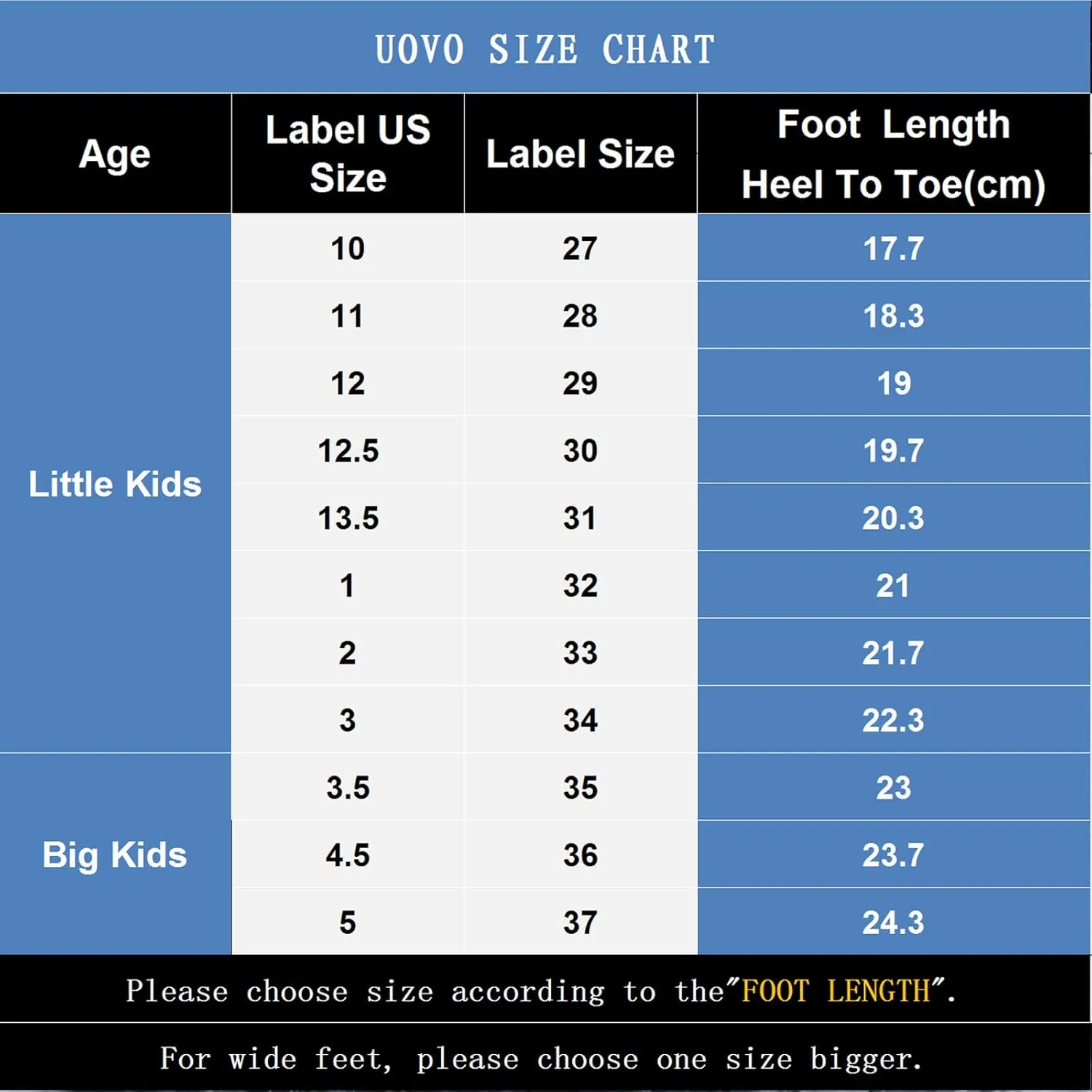 UOVO Boys Snow Boots Winter Waterproof Slip Resistant Fur Lined Outdoor Shoes(Little Kid/Big Kid)