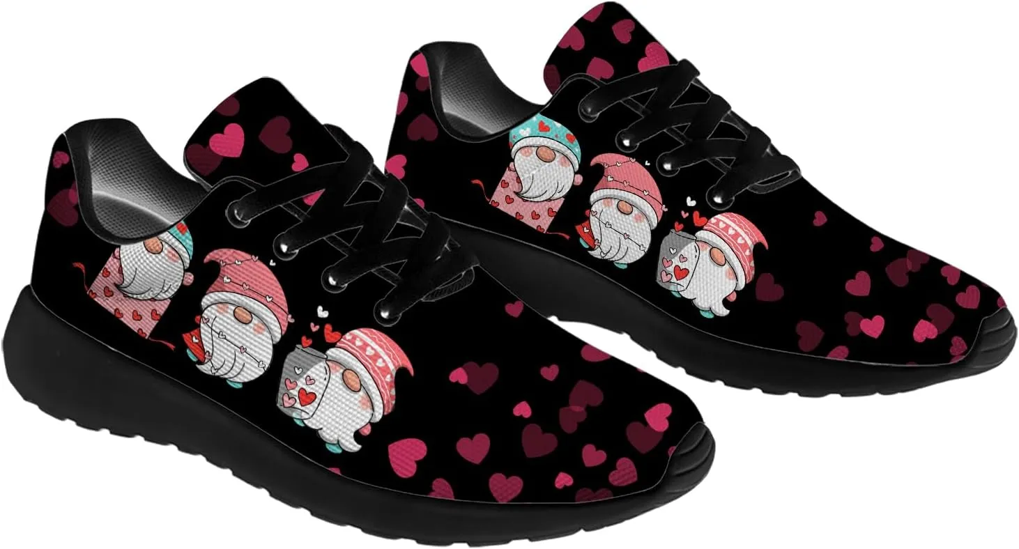 Valentines Day Shoes for Women Running Shoes Valentine Sneakers Tennis Shoes Gifts for Women Men Wife Girlfriend