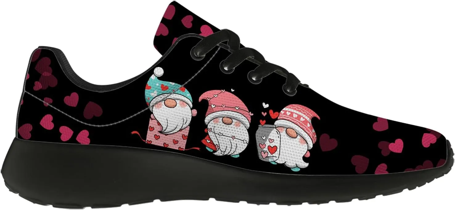 Valentines Day Shoes for Women Running Shoes Valentine Sneakers Tennis Shoes Gifts for Women Men Wife Girlfriend