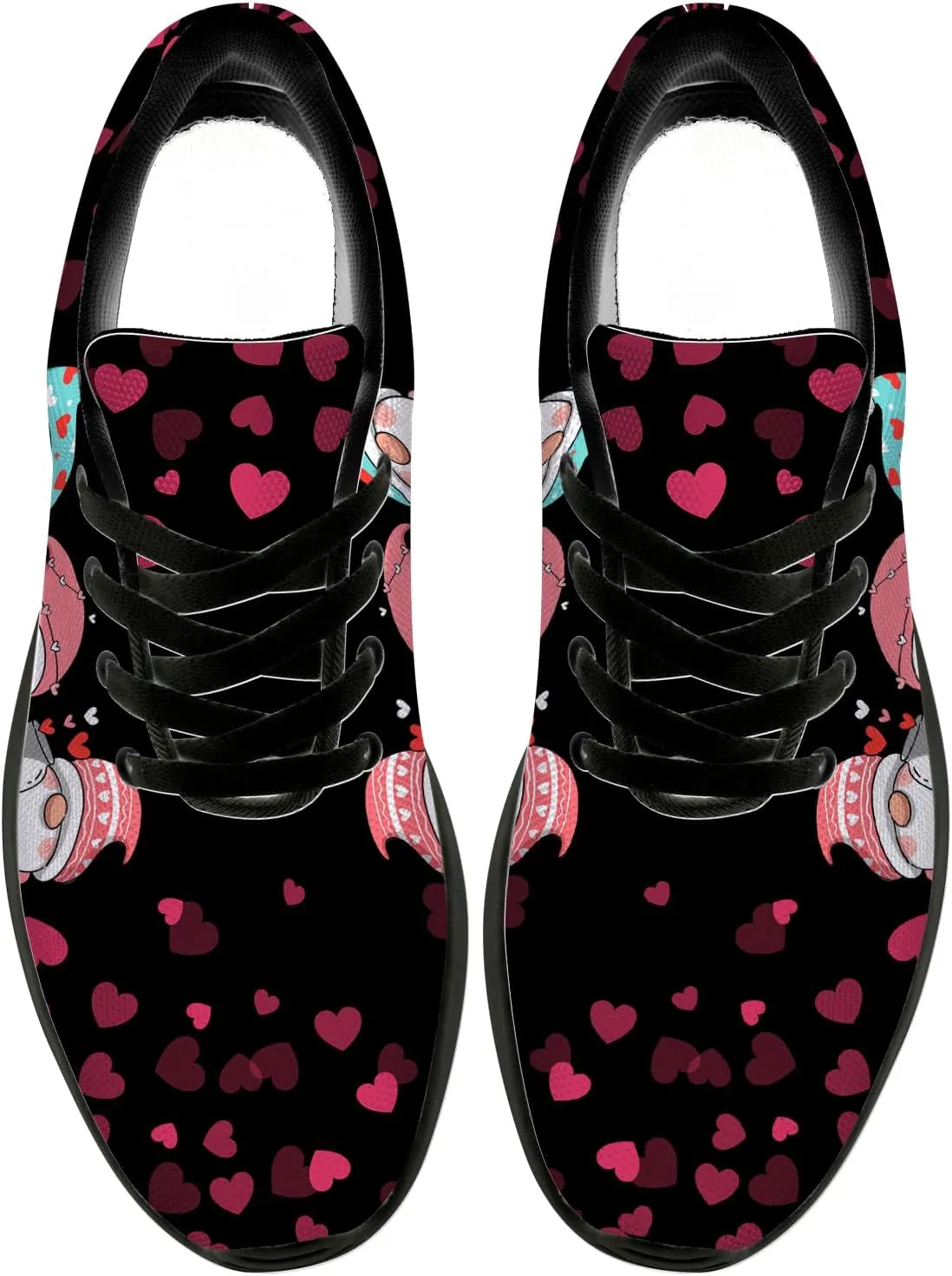Valentines Day Shoes for Women Running Shoes Valentine Sneakers Tennis Shoes Gifts for Women Men Wife Girlfriend