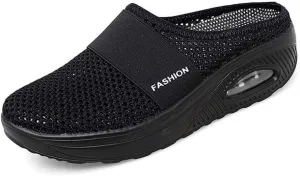VARSKARC Women's Summer Spring Breathable Slip-on Leisure Sneakers Outdoor Slippers