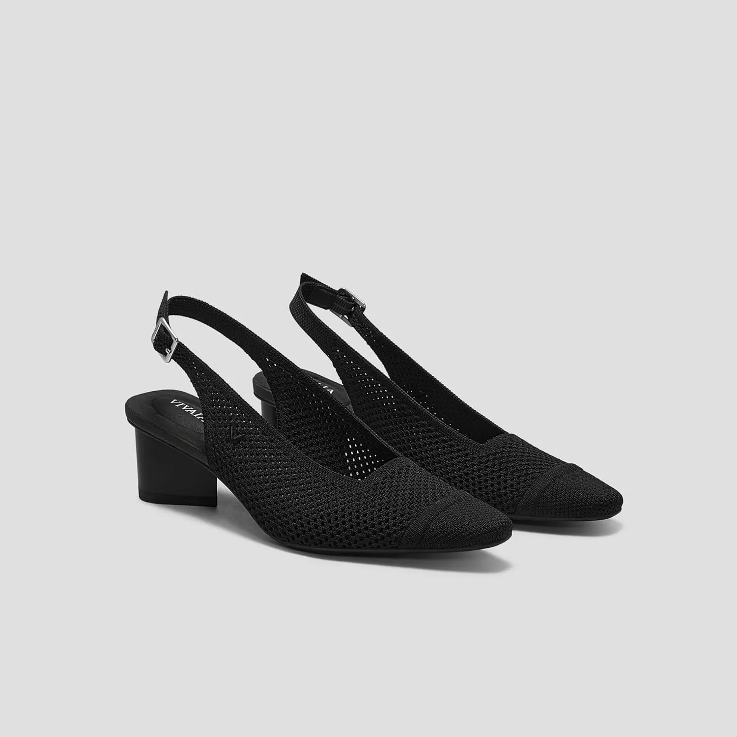 VIVAIA Leah Pro Pointed-Toe Slingback Sandals for women droplet-shaped heel adjustable Strap Party Dress Shoes