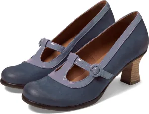 Women Vintage Low Kitten Heel Mary Jane Pumps Shoes Round Closed Toe Ankle T-Strap Dress Sandals 2" Stacked Heels Penny Loafers Buckle Nubuck Suede Work Office Fashion Dressy 4-11 M US