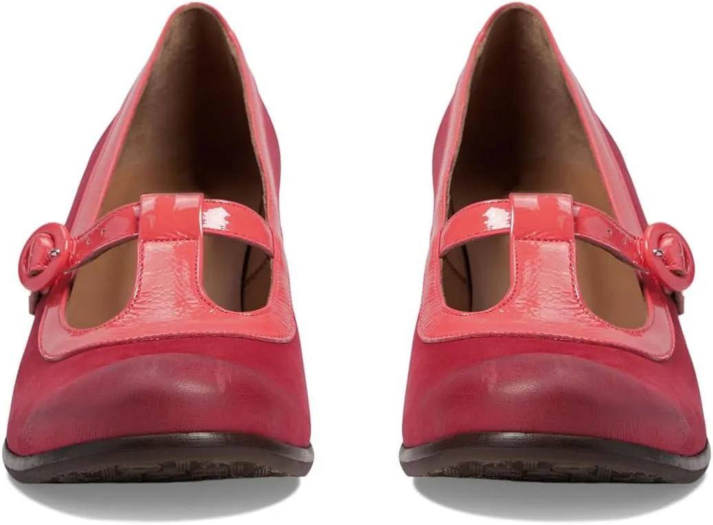 Women Vintage Low Kitten Heel Mary Jane Pumps Shoes Round Closed Toe Ankle T-Strap Dress Sandals 2" Stacked Heels Penny Loafers Buckle Nubuck Suede Work Office Fashion Dressy 4-11 M US