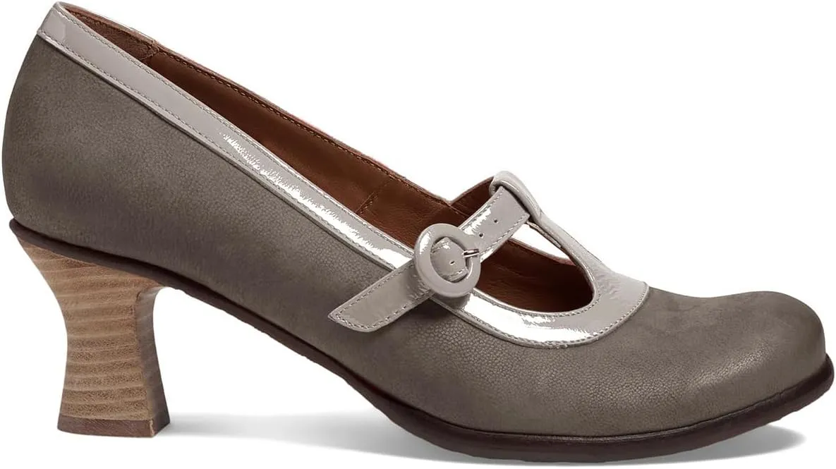 Women Vintage Low Kitten Heel Mary Jane Pumps Shoes Round Closed Toe Ankle T-Strap Dress Sandals 2" Stacked Heels Penny Loafers Buckle Nubuck Suede Work Office Fashion Dressy 4-11 M US