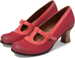 Women Vintage Low Kitten Heel Mary Jane Pumps Shoes Round Closed Toe Ankle T-Strap Dress Sandals 2" Stacked Heels Penny Loafers Buckle Nubuck Suede Work Office Fashion Dressy 4-11 M US