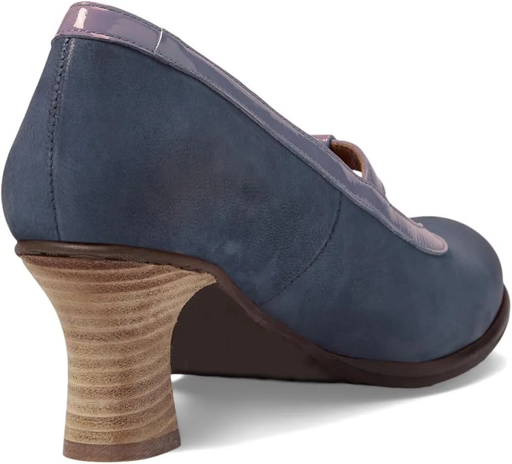 Women Vintage Low Kitten Heel Mary Jane Pumps Shoes Round Closed Toe Ankle T-Strap Dress Sandals 2" Stacked Heels Penny Loafers Buckle Nubuck Suede Work Office Fashion Dressy 4-11 M US