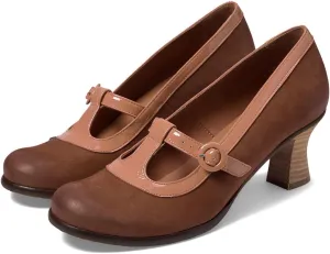 Women Vintage Low Kitten Heel Mary Jane Pumps Shoes Round Closed Toe Ankle T-Strap Dress Sandals 2" Stacked Heels Penny Loafers Buckle Nubuck Suede Work Office Fashion Dressy 4-11 M US