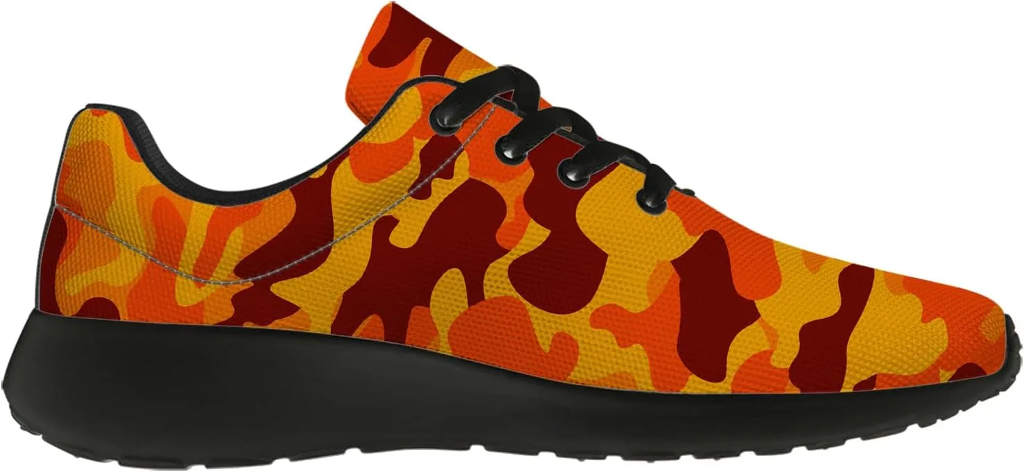 Women's Camouflage Shoes Mens Running Shoes Camouflage Sneakers for Women Tennis Shoes Gifts for Women Men
