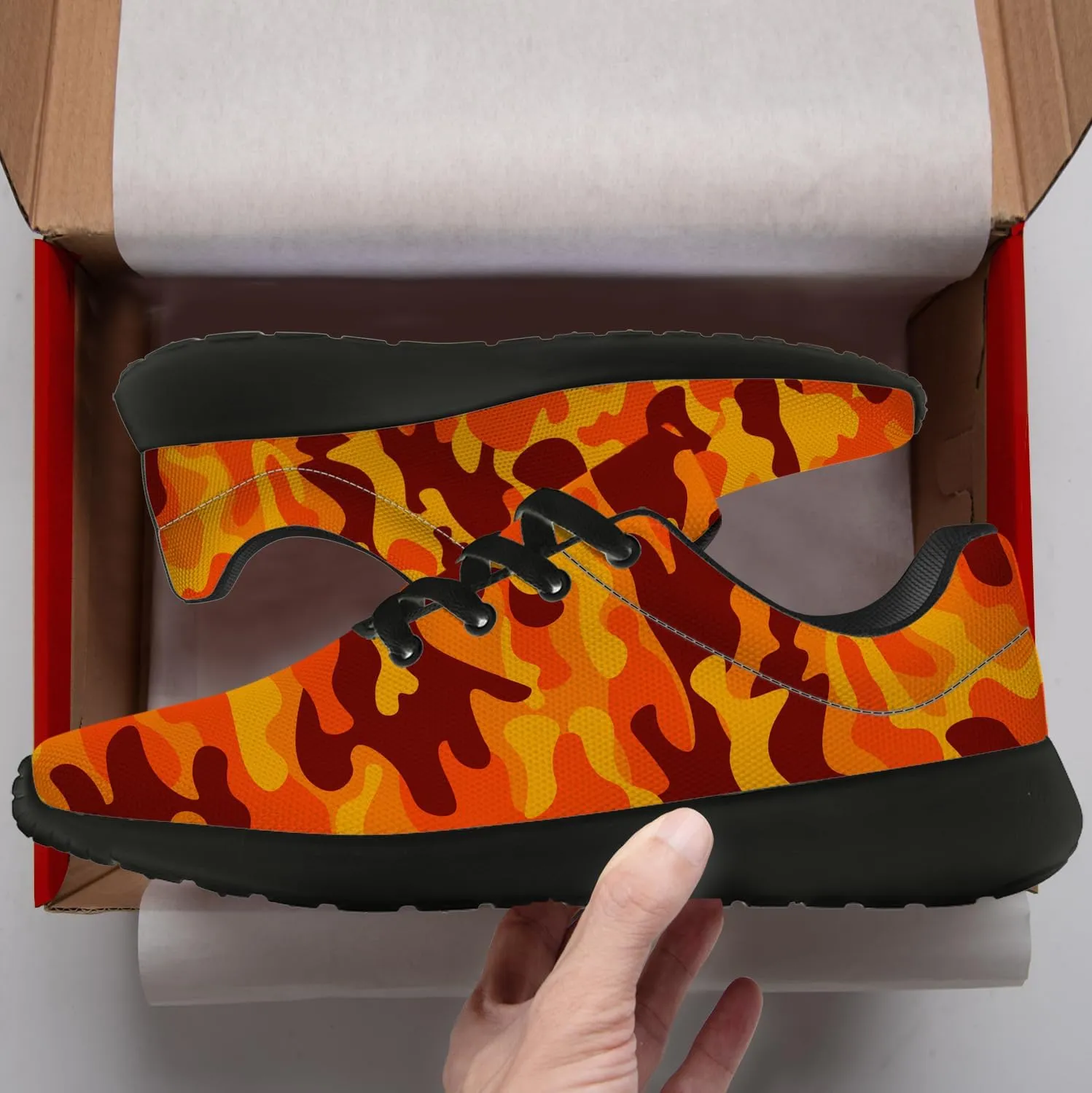 Women's Camouflage Shoes Mens Running Shoes Camouflage Sneakers for Women Tennis Shoes Gifts for Women Men