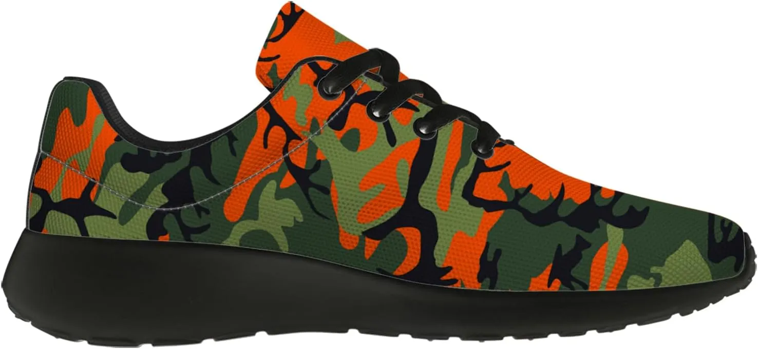 Women's Camouflage Shoes Mens Running Shoes Camouflage Sneakers for Women Tennis Shoes Gifts for Women Men