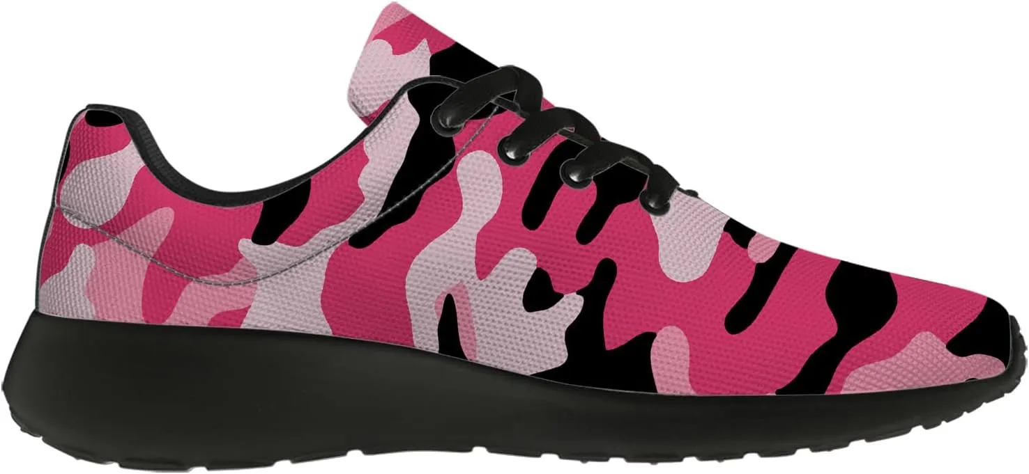 Women's Camouflage Shoes Mens Running Shoes Camouflage Sneakers for Women Tennis Shoes Gifts for Women Men