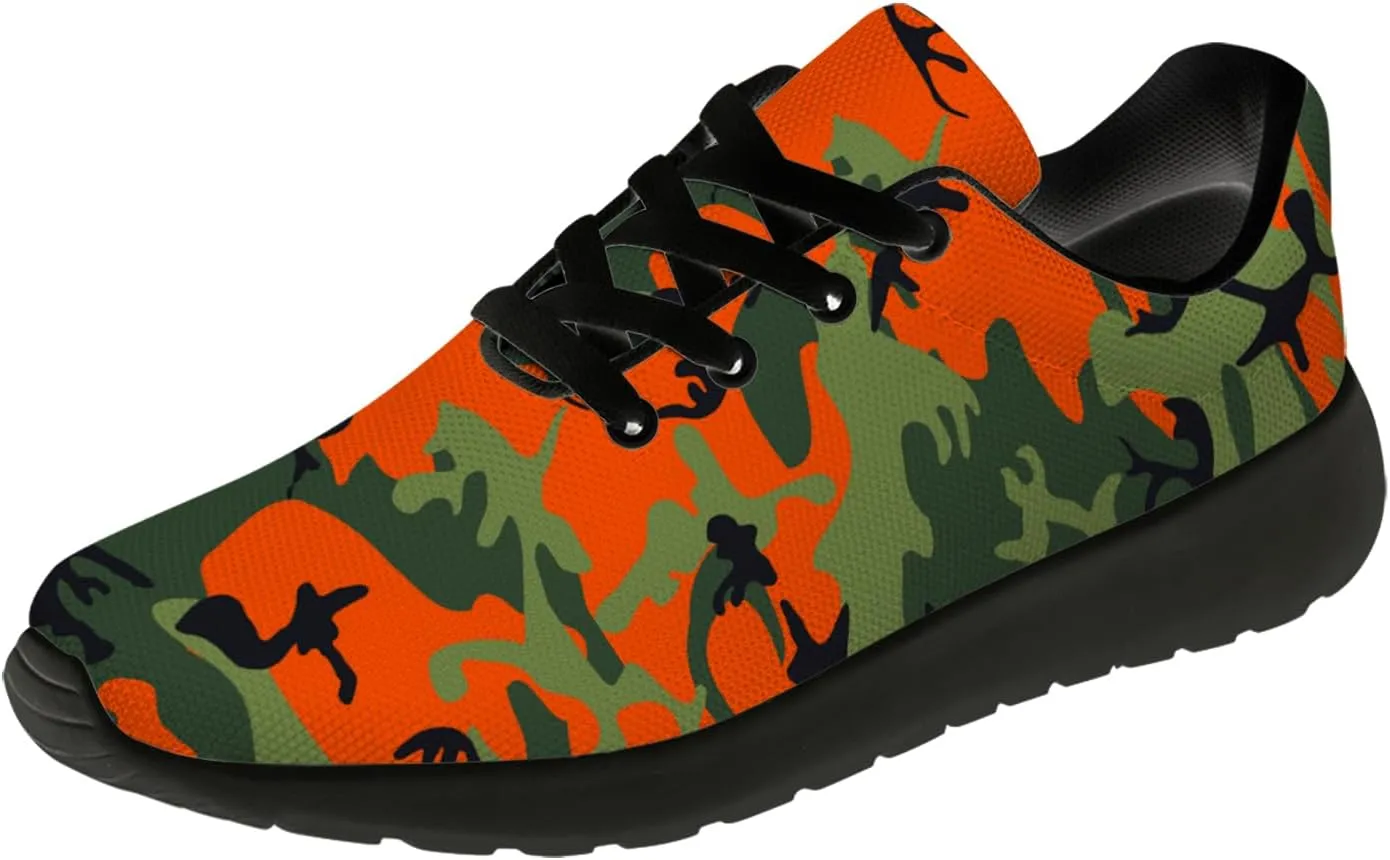 Women's Camouflage Shoes Mens Running Shoes Camouflage Sneakers for Women Tennis Shoes Gifts for Women Men