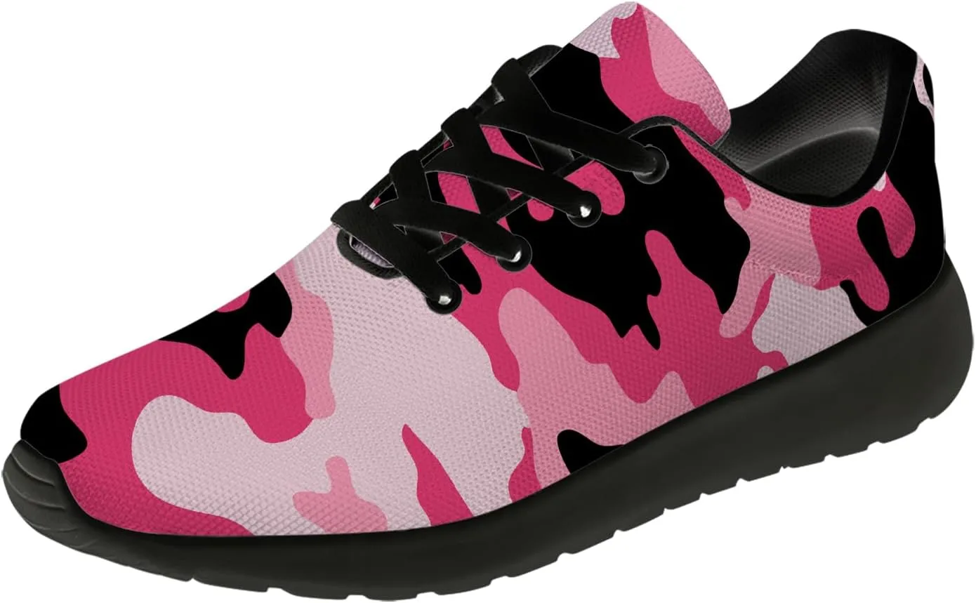 Women's Camouflage Shoes Mens Running Shoes Camouflage Sneakers for Women Tennis Shoes Gifts for Women Men
