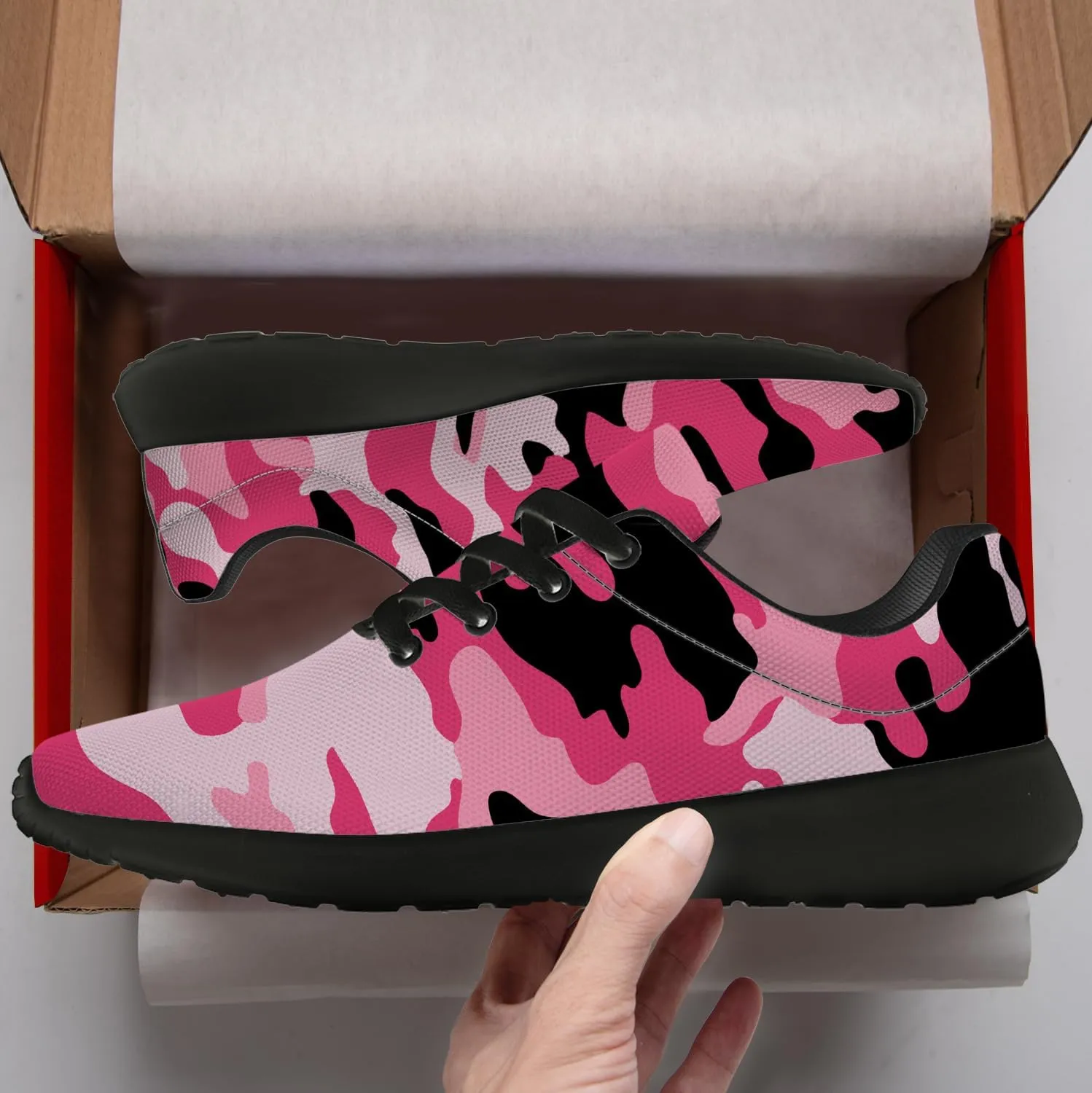 Women's Camouflage Shoes Mens Running Shoes Camouflage Sneakers for Women Tennis Shoes Gifts for Women Men
