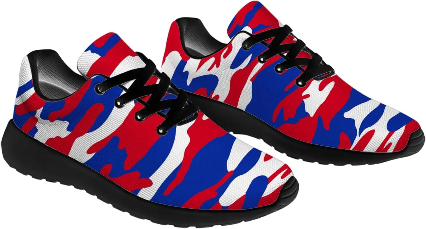 Women's Camouflage Shoes Mens Running Shoes Camouflage Sneakers for Women Tennis Shoes Gifts for Women Men