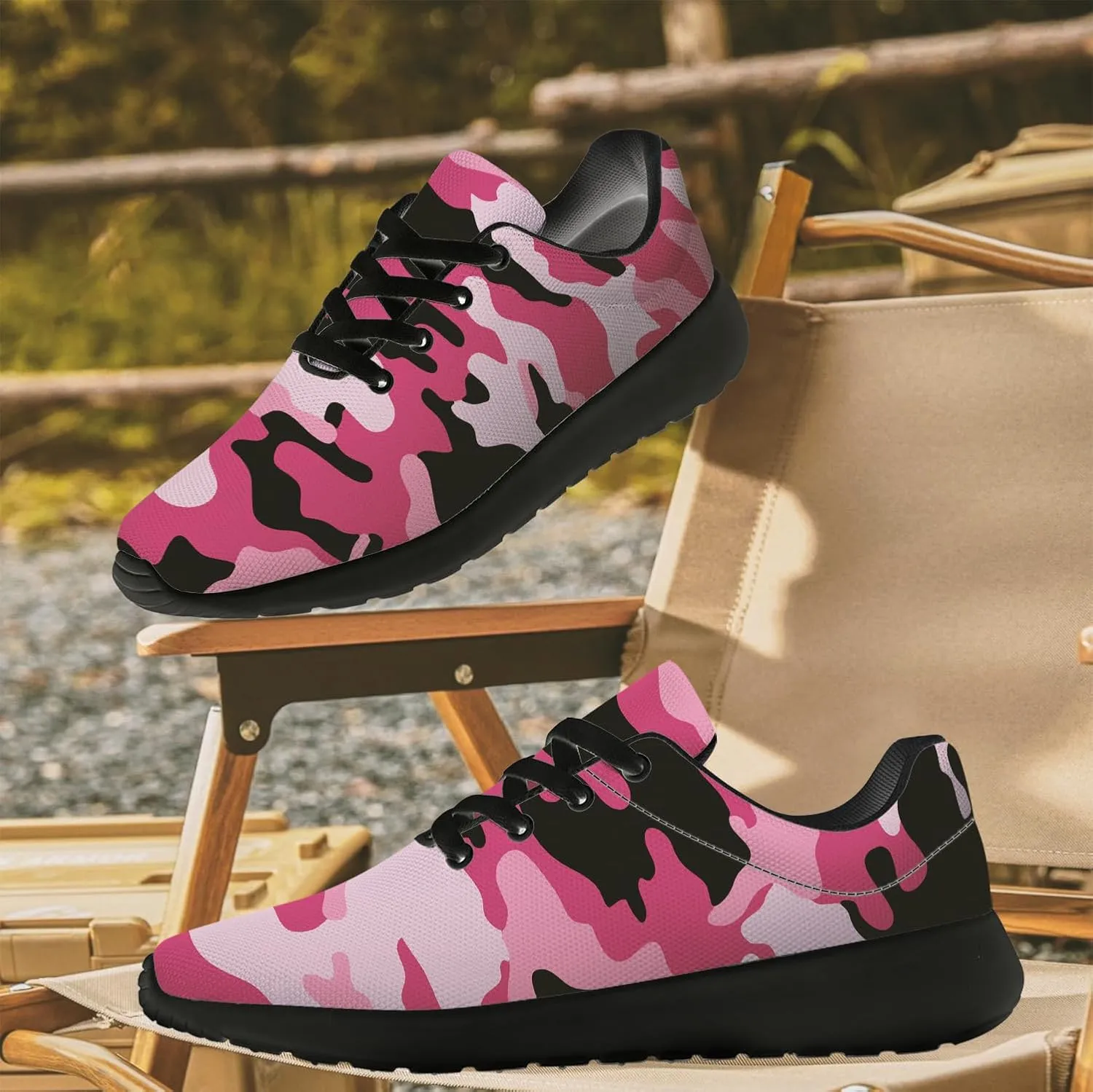 Women's Camouflage Shoes Mens Running Shoes Camouflage Sneakers for Women Tennis Shoes Gifts for Women Men