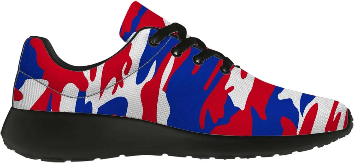 Women's Camouflage Shoes Mens Running Shoes Camouflage Sneakers for Women Tennis Shoes Gifts for Women Men
