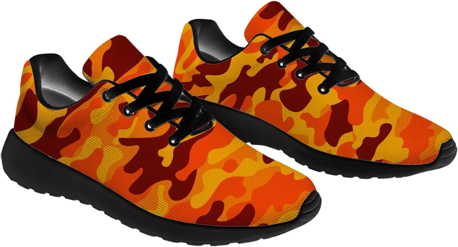 Women's Camouflage Shoes Mens Running Shoes Camouflage Sneakers for Women Tennis Shoes Gifts for Women Men