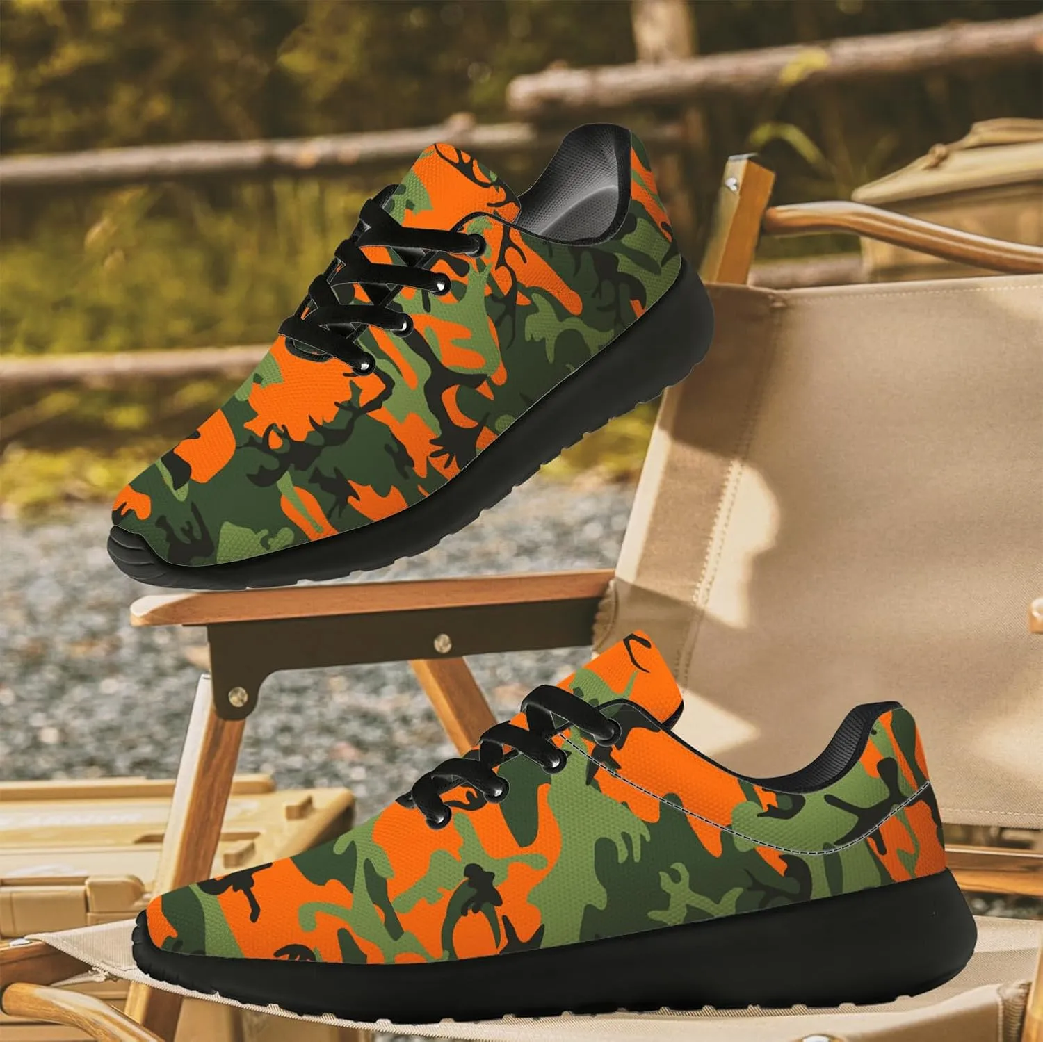 Women's Camouflage Shoes Mens Running Shoes Camouflage Sneakers for Women Tennis Shoes Gifts for Women Men