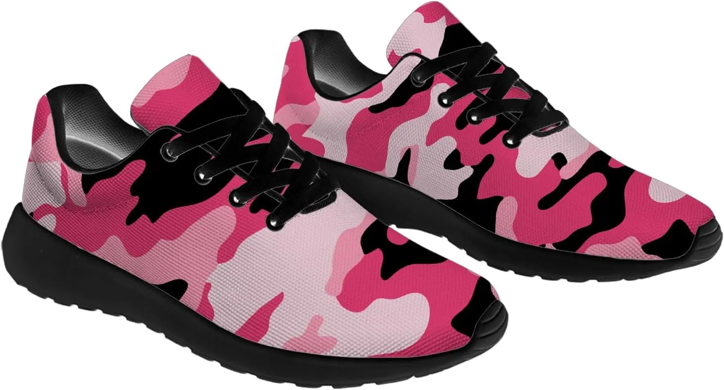 Women's Camouflage Shoes Mens Running Shoes Camouflage Sneakers for Women Tennis Shoes Gifts for Women Men
