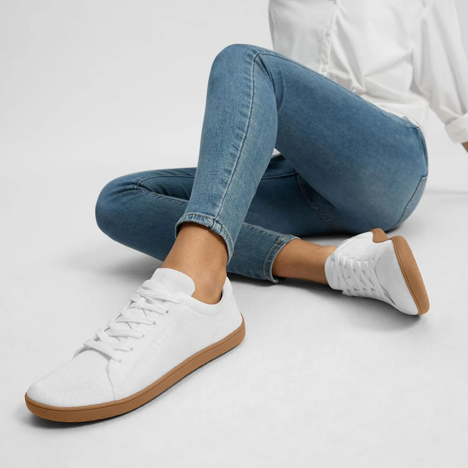 Womens Minimalist Barefoot Shoes Zero Drop Wide Toe Box Shoes Lightweight Casual Fashion Sneakers for Women