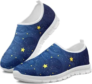 Women's Sneakers Casual Low-Top Slip-On Sport Sneakers Breathable Outdoor Comfortable Lightweight Walking Shoes for Teen Girls US 5.5-11.5
