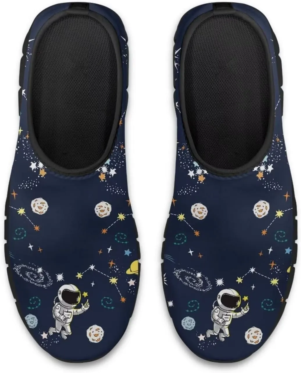 Women's Space Sneaker Casual Low Top Hiking Sneaker Flat Breathable Slip On Outdoor Soft Athletic Shoes for Womens